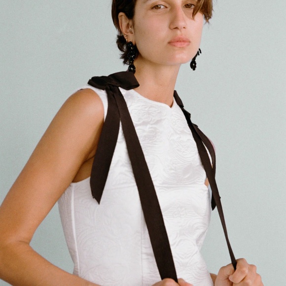 LOVAAN 'Lena' Dress in White (NWT) - Picture 5 of 9